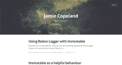 Desktop Screenshot of jamiecopeland.com